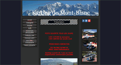 Desktop Screenshot of kartingdumontblanc.com